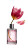 Blooming Tulip Elegance Vinyl Car Decal Sticker – Waterproof & UV-Resistant 8"