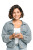 Smiling Guatemalan Woman Vinyl Car Decal Sticker – Waterproof & UV-Resistant 8"