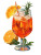 Elegant Aperol Spritz Vinyl Car Decal Sticker – Waterproof & UV-Resistant 8"