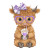 Charming Highland Cow Vinyl Car Decal Sticker – Waterproof & UV-Resistant 8"
