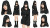 Goth Girl Concept Vinyl Car Decal Sticker – Waterproof & UV-Resistant 8"
