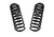 Upgrade your Ride with Superlift 4 Inch Lift Coil Springs | Set of 2 | Black Powder Coated