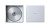 Blank Cd Mockup Vinyl Car Decal Sticker – Waterproof & UV-Resistant 8"