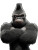 Giant Gorilla Vinyl Car Decal Sticker – Waterproof & UV-Resistant 8"