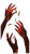 Elegant Hands Dance Vinyl Car Decal Sticker – Waterproof & UV-Resistant 8"