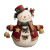 Joyful Snowman Card Vinyl Car Decal Sticker – Waterproof & UV-Resistant 8"