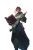 Dark Mage Woman V2 Vinyl Car Decal Sticker – Waterproof & UV-Resistant 8"