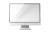 Computer Monitor Mockup Vinyl Car Decal Sticker – Waterproof & UV-Resistant 8"