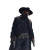 Cowboy Vs Horror Vinyl Car Decal Sticker – Waterproof & UV-Resistant 8"