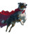 Heroic Flying Shepherd Vinyl Car Decal Sticker – Waterproof & UV-Resistant 