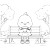 Chick On Bench Vinyl Car Decal Sticker – Waterproof & UV-Resistant 