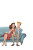 Surprised Couple Poodle Vinyl Car Decal Sticker – Waterproof & UV-Resistant 