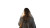 Scandinavian Woman Walking Vinyl Car Decal Sticker – Waterproof & UV-Resistant 