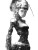 Female Robot Illustration Vinyl Car Decal Sticker – Waterproof & UV-Resistant 