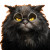 Cool Cat V4 Vinyl Car Decal Sticker – Waterproof & UV-Resistant 