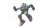 Jumping Robot Joy Vinyl Car Decal Sticker – Waterproof & UV-Resistant 