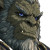 Huge Orc Portrait Vinyl Car Decal Sticker – Waterproof & UV-Resistant 