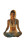 Meditating Woman Glow Vinyl Car Decal Sticker – Waterproof & UV-Resistant 