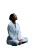 Meditating In Zen V2 Vinyl Car Decal Sticker – Waterproof & UV-Resistant 