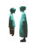 Futuristic Twin Glitch Vinyl Car Decal Sticker – Waterproof & UV-Resistant 