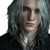 Gothic Silver-Haired Man Vinyl Car Decal Sticker – Waterproof & UV-Resistant 