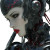 Female Cyborg Vinyl Car Decal Sticker – Waterproof & UV-Resistant 