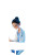 Cute Asian Doctor V2 Vinyl Car Decal Sticker – Waterproof & UV-Resistant 