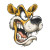 Angry Dingo Growl Vinyl Car Decal Sticker – Waterproof & UV-Resistant 