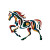Fauvism Horse Logo Vinyl Car Decal Sticker – Waterproof & UV-Resistant 