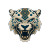 Snow Leopard Mascot Vinyl Car Decal Sticker – Waterproof & UV-Resistant 