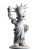 Bart Liberty Statue Vinyl Car Decal Sticker – Waterproof & UV-Resistant 