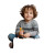 Happy Child Playing V2 Vinyl Car Decal Sticker – Waterproof & UV-Resistant 