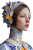 Ethereal Fashion Portrait V5 Vinyl Car Decal Sticker – Waterproof & UV-Resistant 