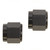 High-Performance Black -6AN Tube End Fitting Nut|Leak Proof Seal|Lightweight 6061 Aluminum|Reusable|Made in U.S.A