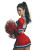 Cheerleader In Motion Vinyl Car Decal Sticker – Waterproof & UV-Resistant 
