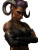 Troll Woman Portrait Vinyl Car Decal Sticker – Waterproof & UV-Resistant 