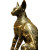 Golden Divine Cat Vinyl Car Decal Sticker – Waterproof & UV-Resistant 