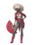 Stylish Black Cowgirl Vinyl Car Decal Sticker – Waterproof & UV-Resistant 