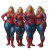 Spiderwomen Quartet Vinyl Car Decal Sticker – Waterproof & UV-Resistant 