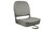 Springfield Marine High Back Boat Seat | Non-Adjustable Gray Passenger Seat - Foldable & Stylish
