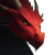 Angry Red Dragon V3 Vinyl Car Decal Sticker – Waterproof & UV-Resistant 