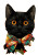 Adorable Black Cat Vinyl Car Decal Sticker – Waterproof & UV-Resistant 