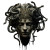 Medusa'S Head V2 Vinyl Car Decal Sticker – Waterproof & UV-Resistant 