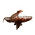 Crested Gecko Perched Vinyl Car Decal Sticker – Waterproof & UV-Resistant 