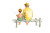Fishing Father Son Vinyl Car Decal Sticker – Waterproof & UV-Resistant 
