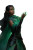 Black Female Elf Vinyl Car Decal Sticker – Waterproof & UV-Resistant 
