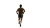 Desert Runner Backview Vinyl Car Decal Sticker – Waterproof & UV-Resistant 