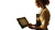 Pastry Chef Tablet Vinyl Car Decal Sticker – Waterproof & UV-Resistant 