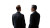 Men Analyzing Stocks Vinyl Car Decal Sticker – Waterproof & UV-Resistant 