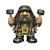 Furious Dwarf Warrior V2 Vinyl Car Decal Sticker – Waterproof & UV-Resistant 
